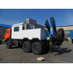 Фургон автомастерская с КМУ на заднем свесе